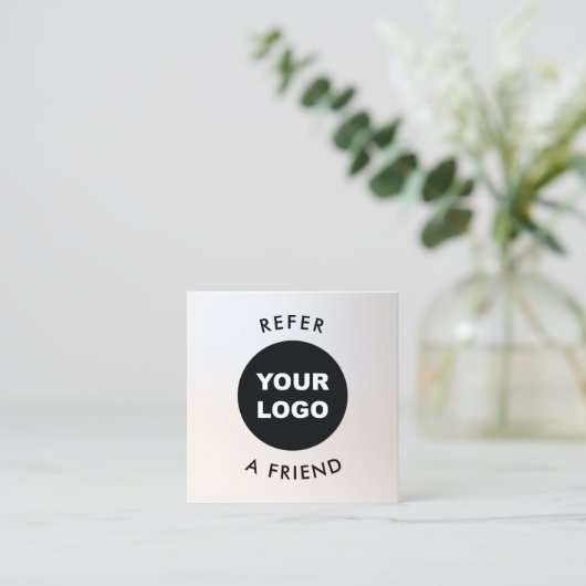 お客様のロゴ紹介カードの追加 紹介カード (スタンド正面)
