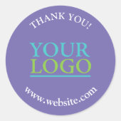 お客様のロゴ、名前、ウェブサイトのプロモーションVs 5 ラウンドシール (正面)