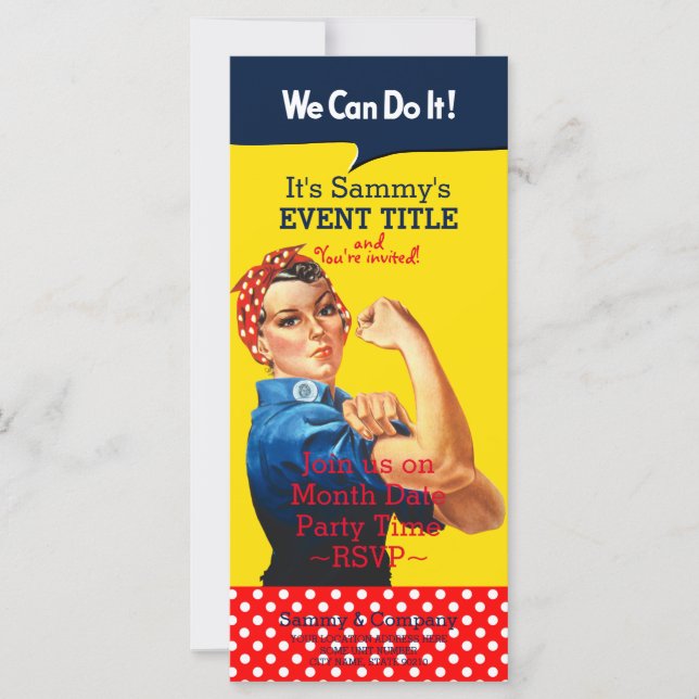 お客様のロージーパーソナライズされたパーティーの供給 (正面)