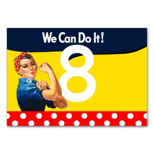 お客様のロージーパーソナライズされたパーティーの供給 テーブルナンバー (裏面)