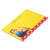 お客様のロージーパーソナライズされたパーティーの供給 ノートパッド (アングル)