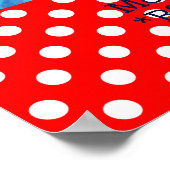 お客様のロージーパーソナライズされたパーティーの供給 ポスター (角)