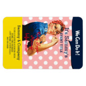 お客様のロージーパーソナライズされたパーティーの供給 マグネット (横)