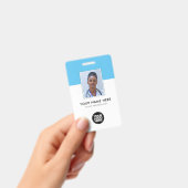 お客様のロ企業のゴBusiness Health Light Blue バッジ (手持ち)
