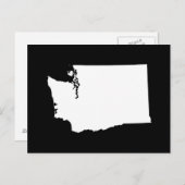 お客様のワシントンの移行発表の作成 ポストカード (正面/裏面)