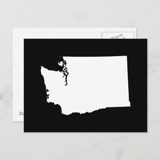 お客様のワシントンの移行発表の作成 ポストカード (正面/裏面)