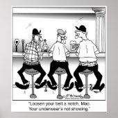 お客様の下の衣服が表示されない ポスター (正面)