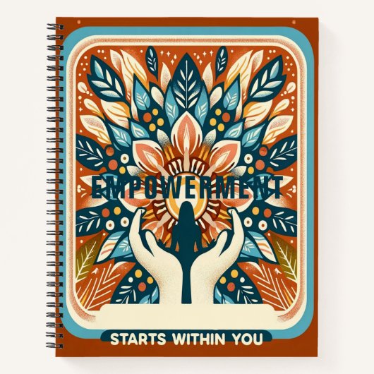 お客様の中でエンパワーメントを開始 ノートブック (正面)