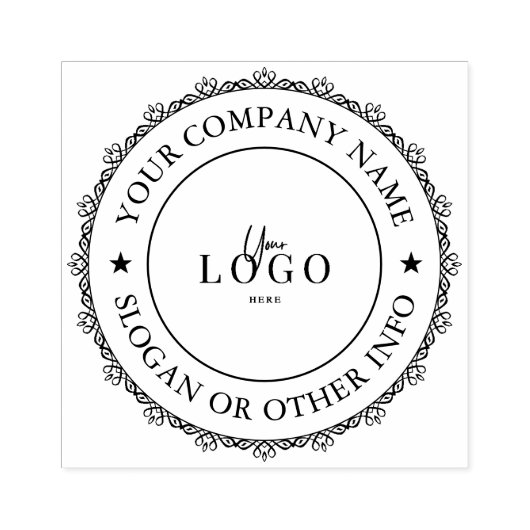 お客様の会社ロゴ カスタムゴムスタンプ ラバースタンプ (インプリント)