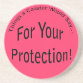 お客様の保護コースター コースター (正面)