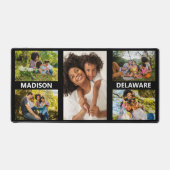 お客様の写真と名前 デスクマット (正面)