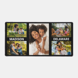 お客様の写真と名前 デスクマット