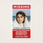 お客様の写真と文字恋しく思の「個人」 (裏面)