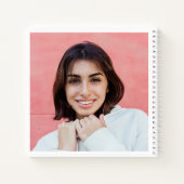 お客様の写真と文字恋しく思の「個人」 ノートブック (裏面)