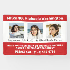 お客様の写真と文字恋しく思の「個人」 横断幕