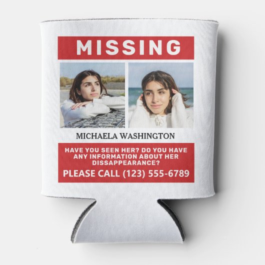 お客様の写真と文字恋しく思の「個人」 缶クーラー (正面)