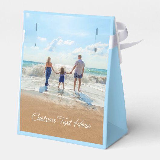 お客様の写真のお気に入りまたはギフトボックスとカスタム文字 フェイバーボックス (裏面サイド)