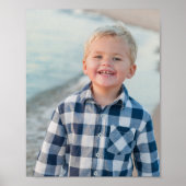 お客様の写真サイズに関係なく ポスター (正面)