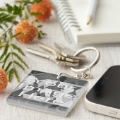 お客様の写真テンプレート キーホルダー (正面右)