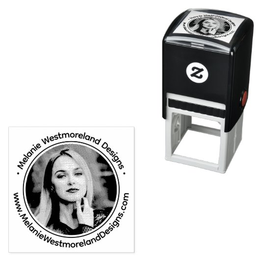 お客様の写真ポートレート#1NFラウンド名Webサイト セルフインキングスタンプ (インサイチュ)