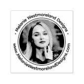 お客様の写真ポートレート#1NFラウンド名Webサイト セルフインキングスタンプ (デザイン)