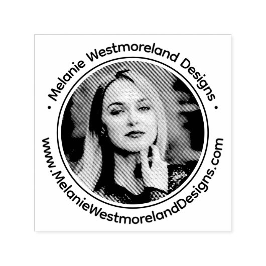 お客様の写真ポートレート#1NFラウンド名Webサイト セルフインキングスタンプ (デザイン)