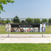 お客様の写真、文字、カラーカスタムバナー 横断幕 (インサイチュ)