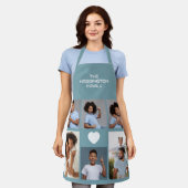 お客様の写真、文字、色 エプロン (着用した状態)