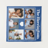 お客様の写真、文字、色 タペストリー (正面(横))