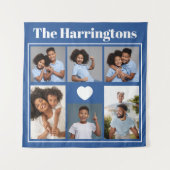 お客様の写真、文字、色 タペストリー (正面)