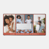 お客様の写真、文字、色 デスクマット (キーボード&マウス)