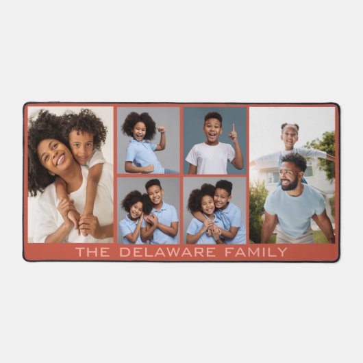 お客様の写真、文字、色 デスクマット (正面)