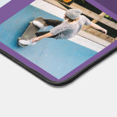 お客様の写真、文字、色 デスクマット (コーナー)