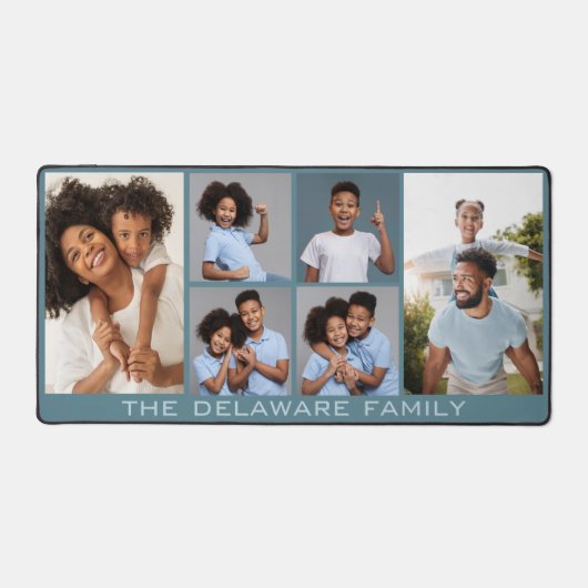 お客様の写真、文字、色 デスクマット (正面)