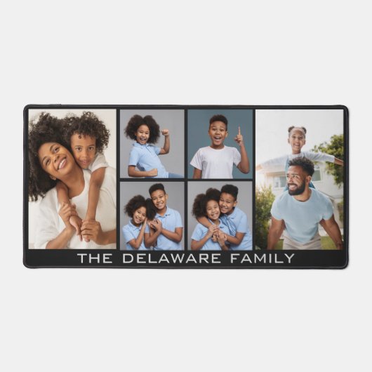 お客様の写真、文字、色 デスクマット (正面)