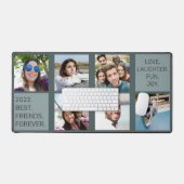 お客様の写真、文字、色 デスクマット (キーボード&マウス)