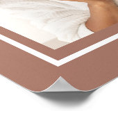 お客様の写真、文字、色 ポスター (角)