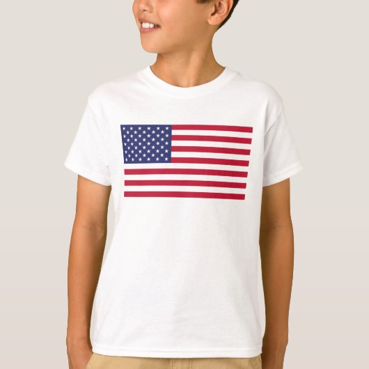 お客様の名前でパーソナライズUSA統一された州 Tシャツ (正面)
