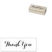 お客様の名前に感謝の意を表すパーソナライズされた文字 ラバースタンプ (押印)