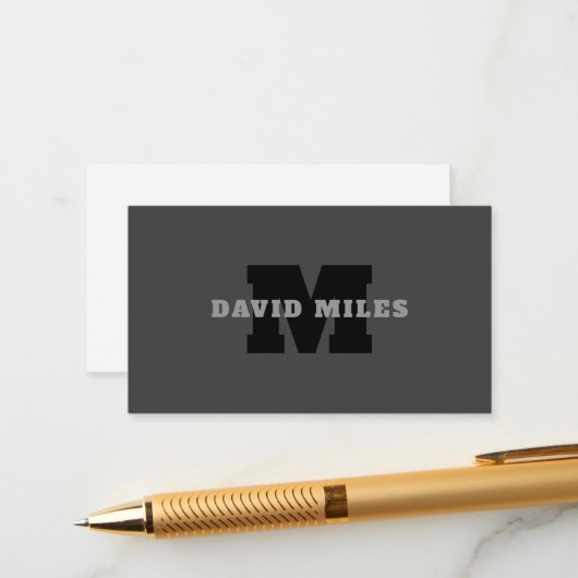 お客様の名前または会社名 | グレモダンー エンクロージャーカード (正面/裏面インサイチュ)