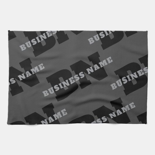 お客様の名前または会社名 | グレモダンー キッチンタオル (横)