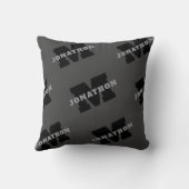 お客様の名前または会社名 | グレモダンー クッション (裏面)