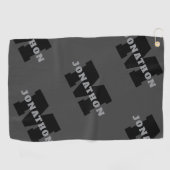 お客様の名前または会社名 | グレモダンー ゴルフタオル (横)