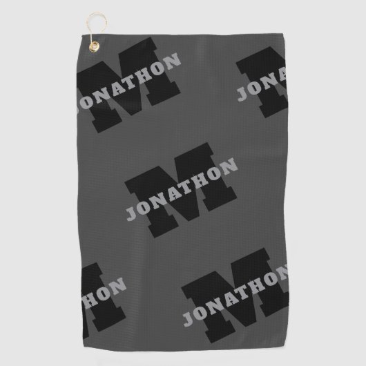 お客様の名前または会社名 | グレモダンー ゴルフタオル (正面)