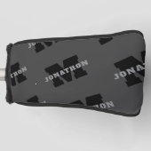 お客様の名前または会社名 | グレモダンー ゴルフヘッドカバー (正面)