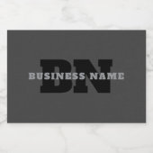 お客様の名前または会社名 | グレモダンー フードラベル (シングルラベル)