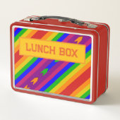 お客様の名前インスパイアヴィンテージグラフィックアート メタルランチボックス (裏面)