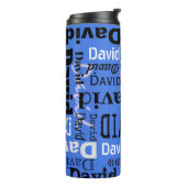 お客様の名前カスタマイズ可能なウォーターボトル飲み物用品 タンブラー (回転左)