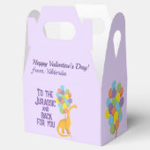 お客様の名前キッズスクールdino Valentines フェイバーボックス (オープン)