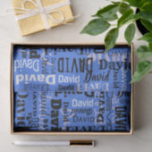 お客様の名前クラフト紙ギフトラップティッシュペーパー  薄葉紙 (ギフト)